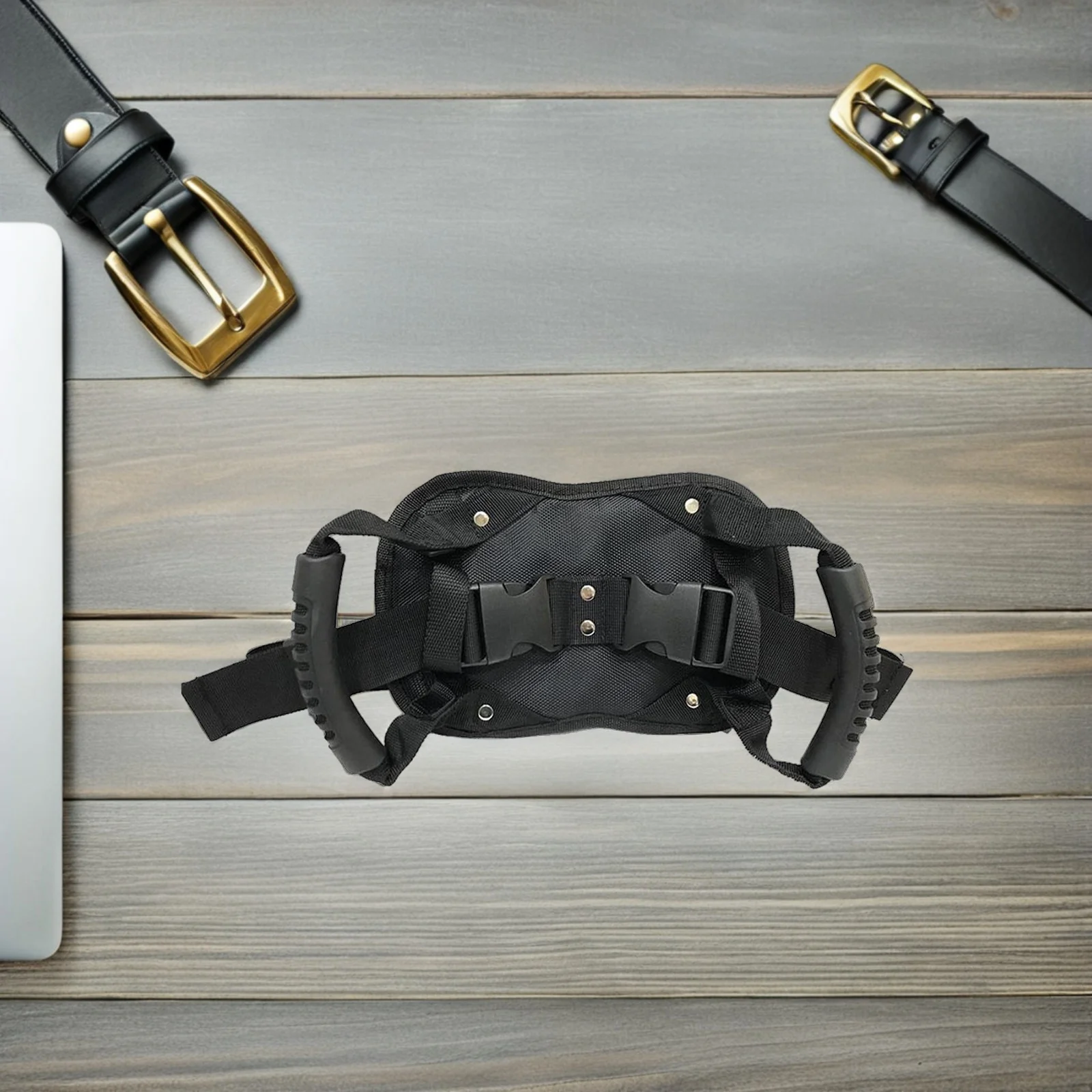 

Motorcycle Rear Seat Handle Adjustable Safety Grip With 3D Mesh Pad Built-In Pp Board For Long Ride Comfort Rear Seat Passenger