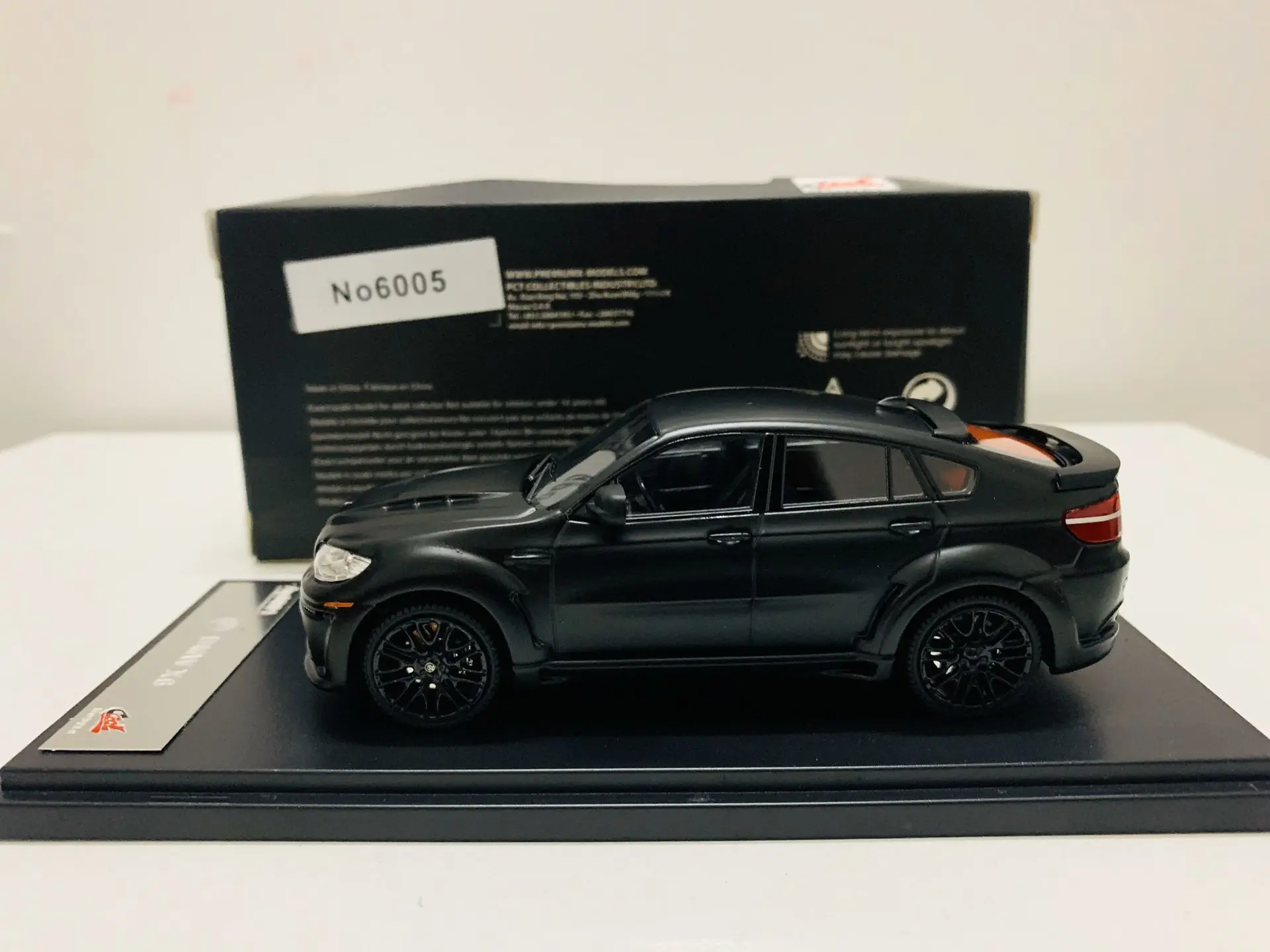 

C Cool Models X6 SUV Matte Black 1/43 Scale Diecast Model Car New in Box