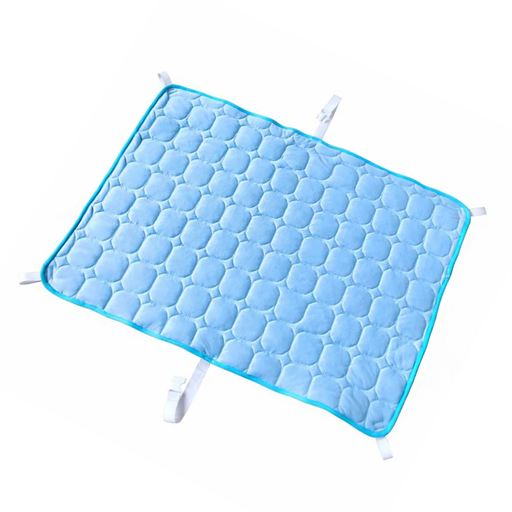 

Cool Gel Pad With Binding For Dogs Cats Thickened Foldable Pet Cooling Mat Summer Easy Clean