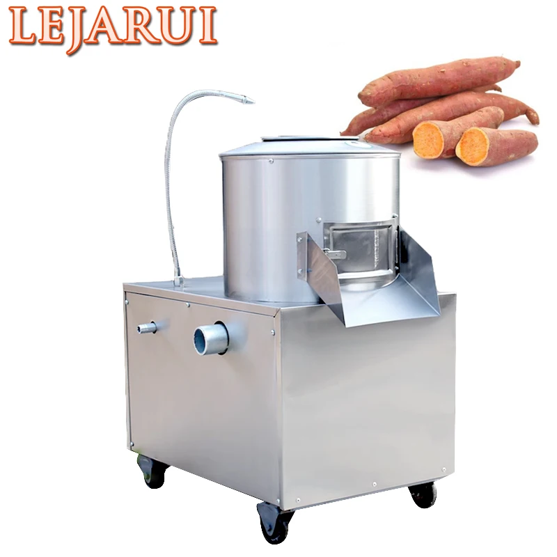 Industrial Vegetable Washer Peeler Spinach Cleaning Potatoes Peeling Sweet Potato Washing Machine