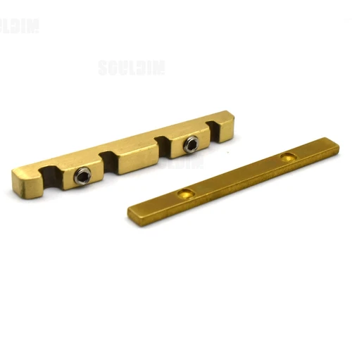 Imagen 2 del producto 1 Uds. Tuerca de puente de bajo de latón con campana ajustable de 38MM para bajo de 4 cuerdas