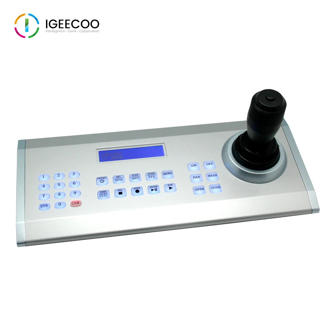 

Camera 3D PTZ Joystick Controller for EVI D70 VISCA Protocol PELCO P/D Protocol Keyboard from IGEECOO