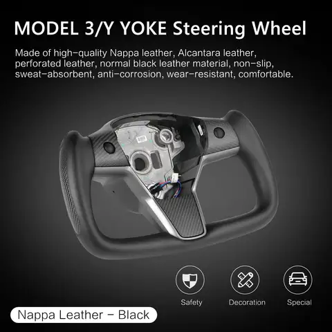 8 best sales steering wheel tesla - №4