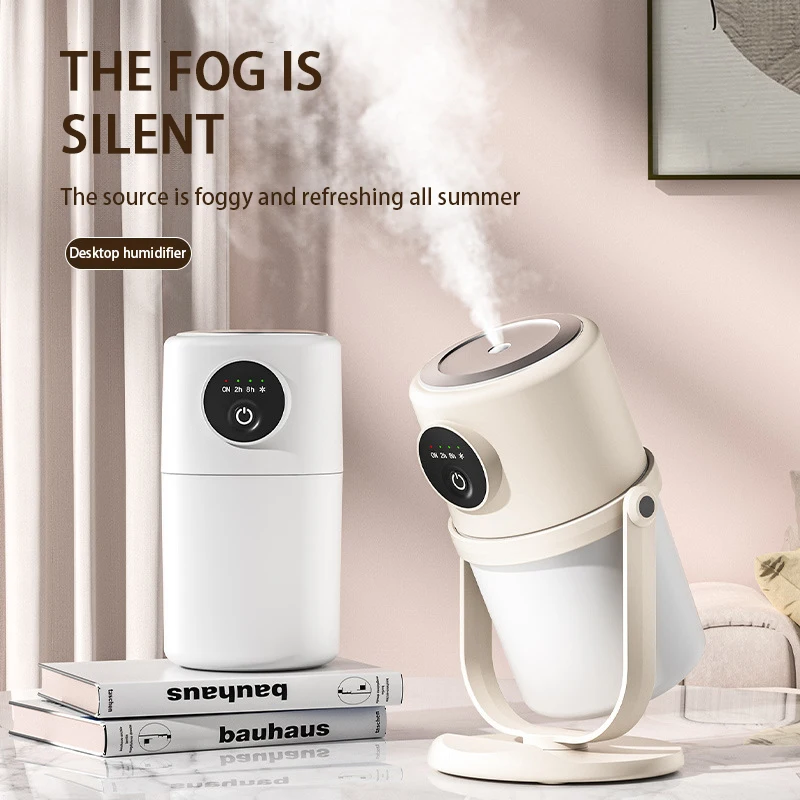 

Desktop Humidifier Office Bedroom Portable Mini Air Purifier Night Light Large Fog Volume Hydrating Humidifier