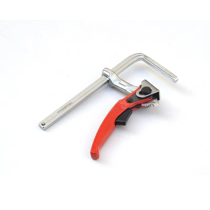 

Steel Ratcheting Table Clamp With Strong Holding Force Woodworking Tools Ratcheting Table Clamp