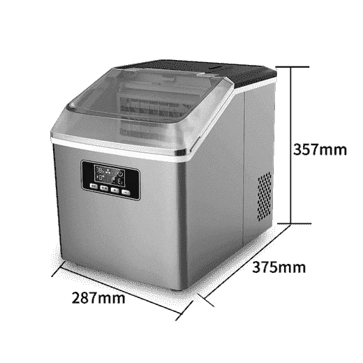 YYHC Ice machines 25kg Automatic Commercial Home Cube Ice Small Mini Portable Countertop Ice Maker Machine For Beverage