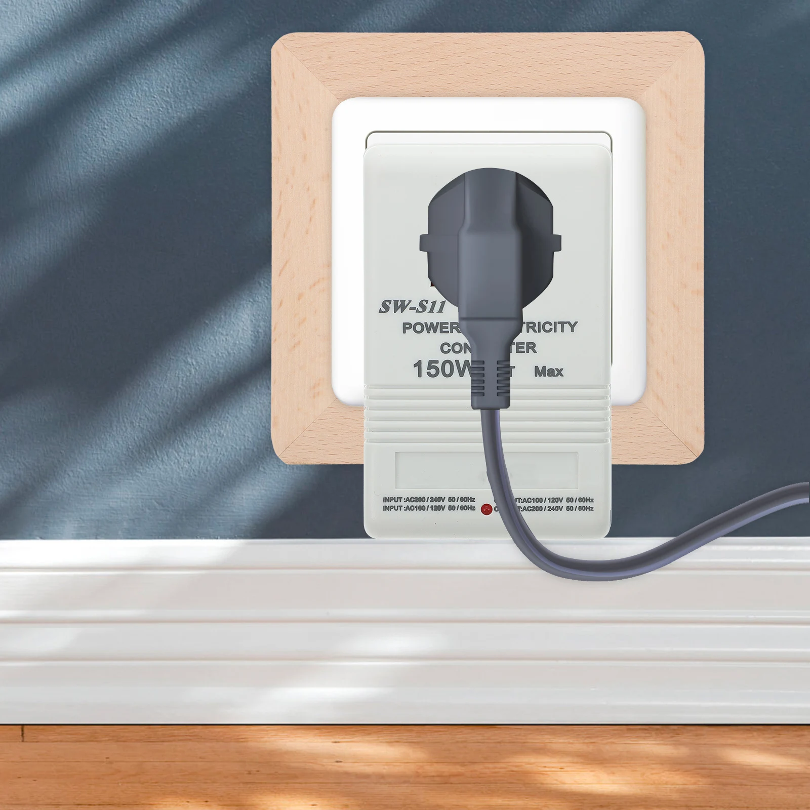 

150W Transformer Converter 110v 220v Power Adapter 110V To 220V Converter Travel Vehicle Plug Down Socket