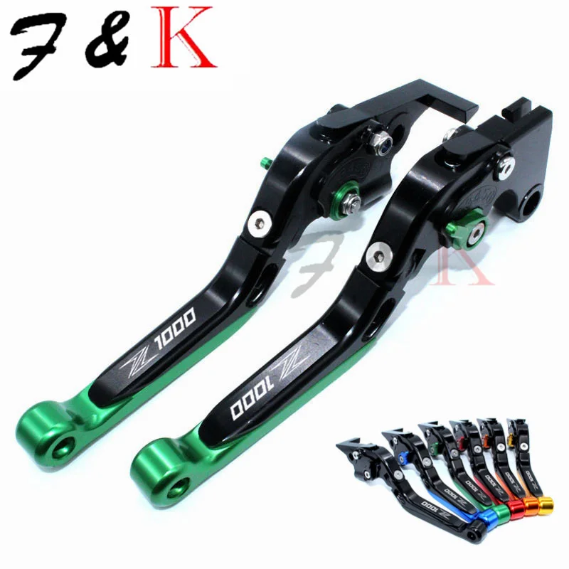 

Motorcycle Accessories CNC Adjustable Folding Extendable Brake Clutch Levers Fit For Z1000 Z 1000 2003 2004 2005 2006