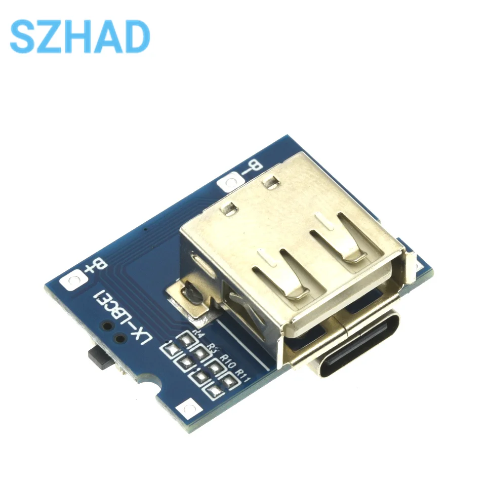 5V2A/2.4A lithium battery charging module type-C Port USB output normally open mobile power charging treasure