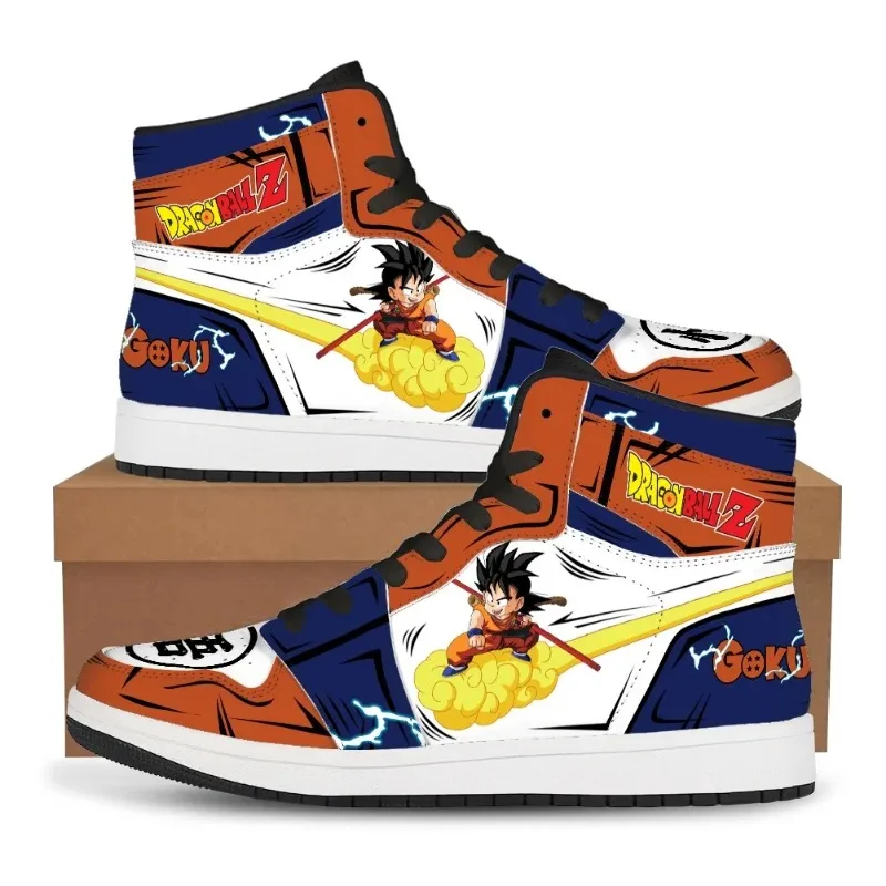 Dragon Ball Anime Shoes Son Goku Vegeta Super Saiyan Cosplay Sneakers   High Top Vulcanized Running Shoes Gifts