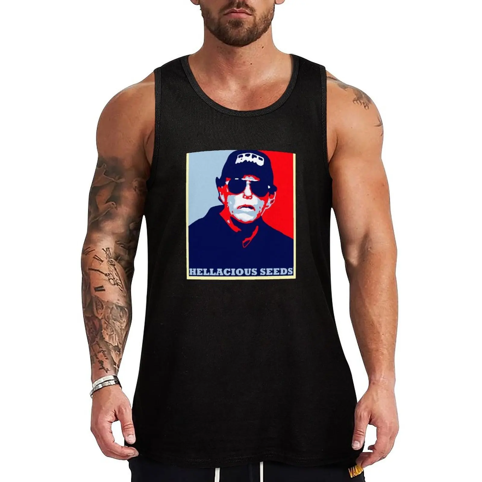 

Hellacious Seeds! Tank Top Relaxed Fit Tank Top Casual Sleeveless Everyday Shirt