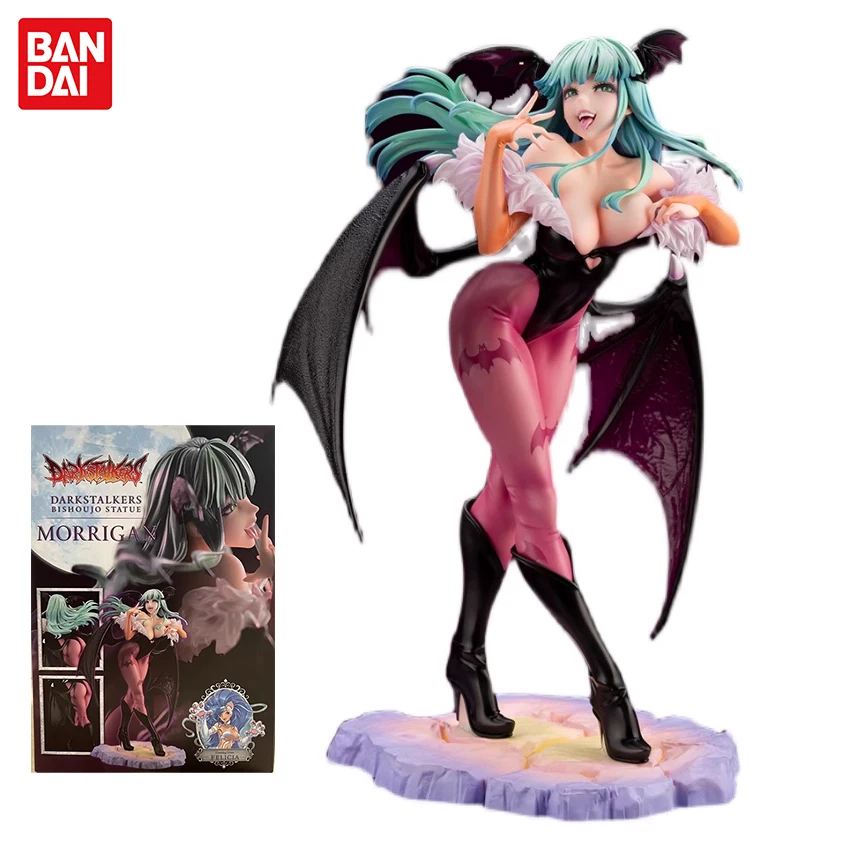 Original Demon Warrior Vampireed Hunter Dark Stalker Bishoujo PVC Model Morrigan Aensland Action Figure Toys Gifts For Children