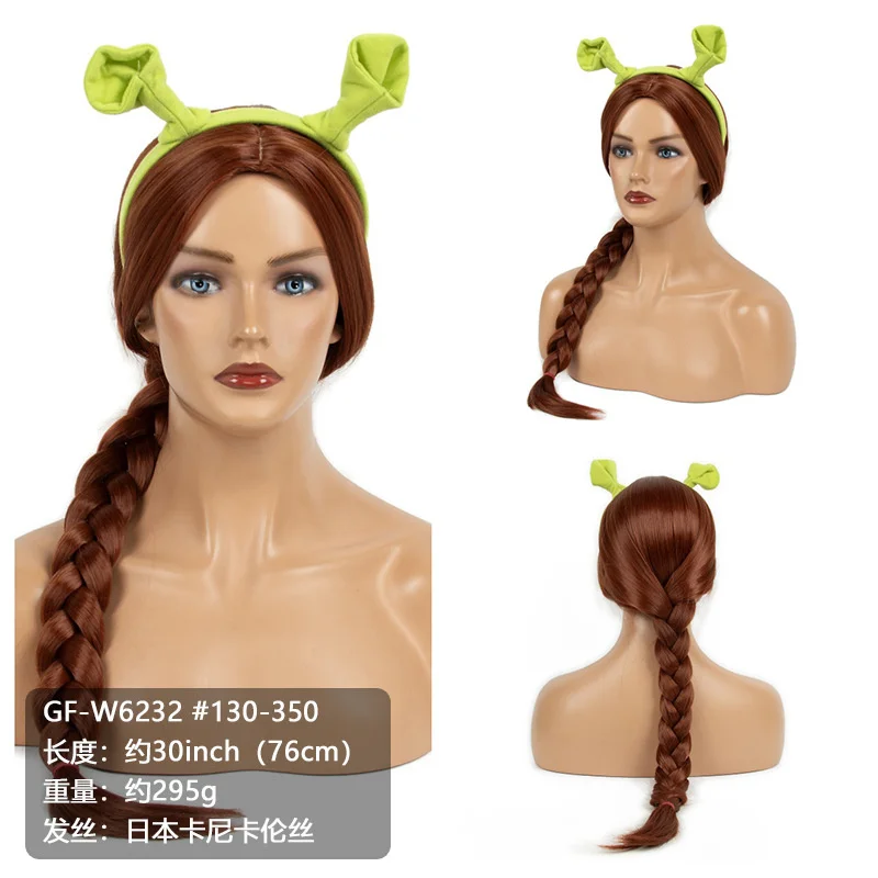 Game LOL Kayle Cosplay Wig Woman Cosplay Hair Heat Resistant Synthetic Wig