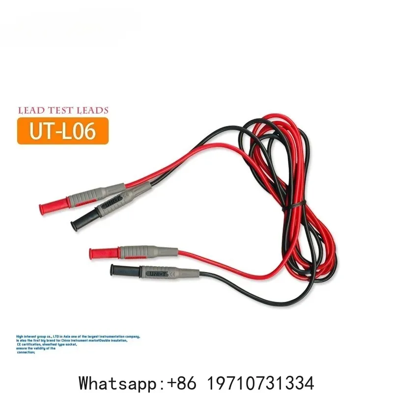 UT-L06 Multimeters Accessories Testing Lead Multi-switch wiring 1000V 10A 1200mm Double Insulation with Safe Shielding
