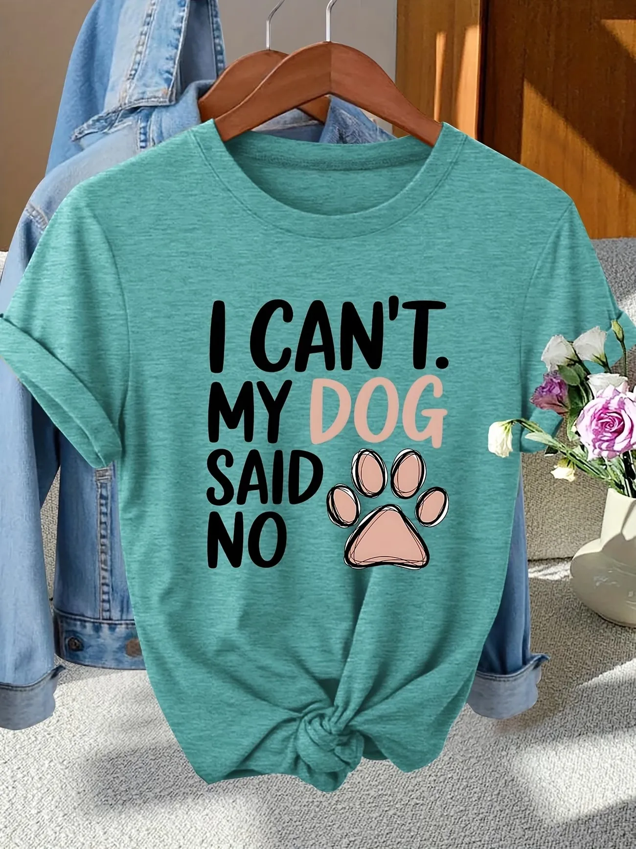 Fashion Kawaii Dog Lover T-shirt Tshirt Women Graphic Tee Short Sleeve T Shirt Y2k Women Round Neck Retro Tshirt Women Top