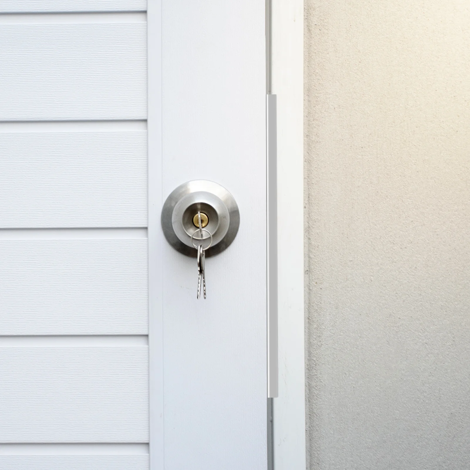 Heavy Duty Stainless Steel Latch Protector for Door Security Outswing Latch Guard Plate Tamper Proof Locking Solution