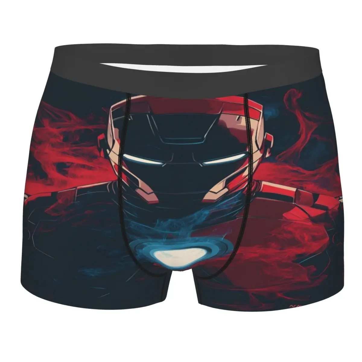 

Custom Iron Man Movie Underwear Men Stretch Boxer Briefs Shorts Panties Soft Underpants For Homme