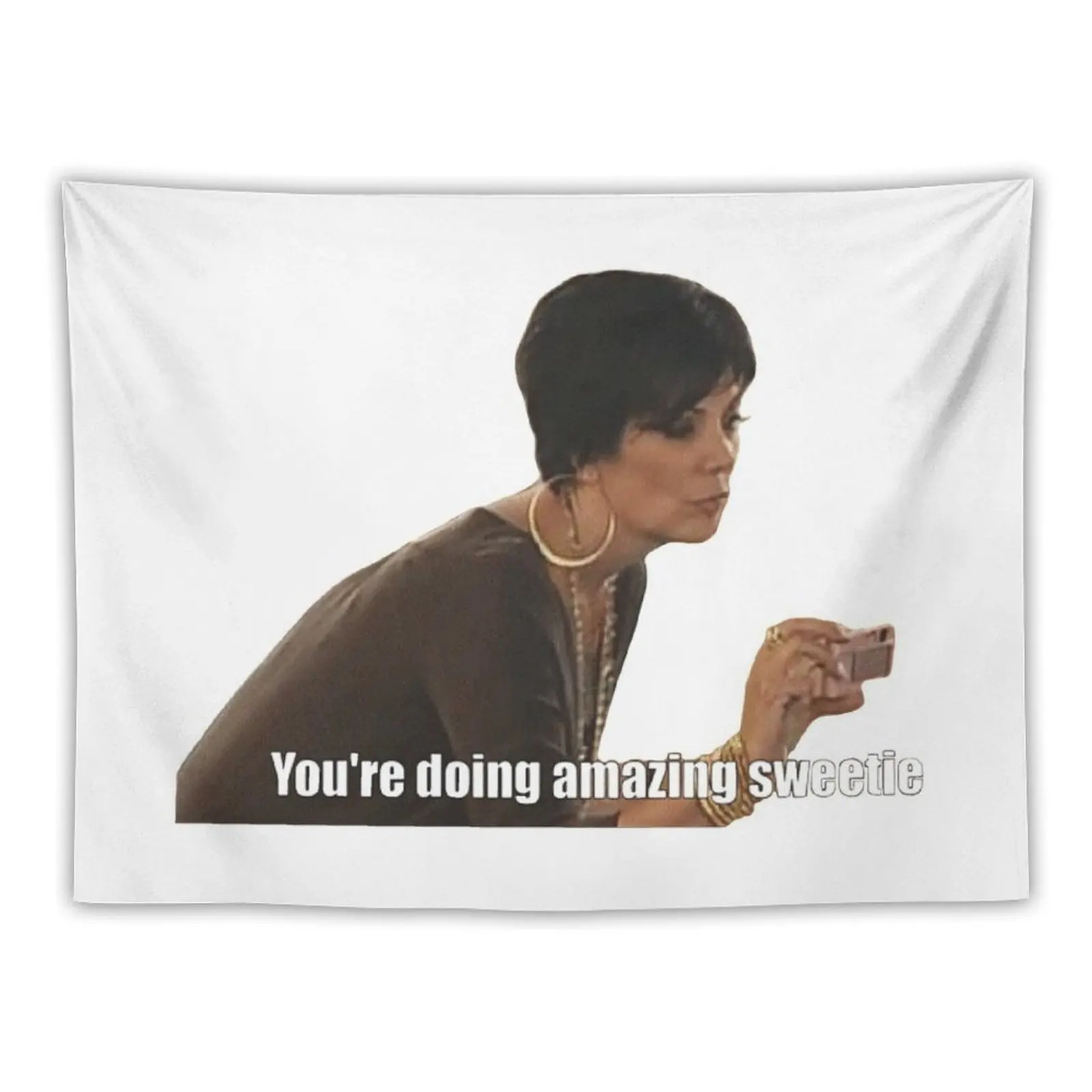 

You're Doing Amazing Sweetie Tapestry Wallpapers Home Decor Room Decorations Aesthetic Wall Decor Tapestry