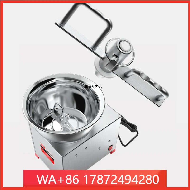 Commercial Stainless Steel Dough Beater Small Fully Automatic Basin Stuffing Mixing Dough Mixer