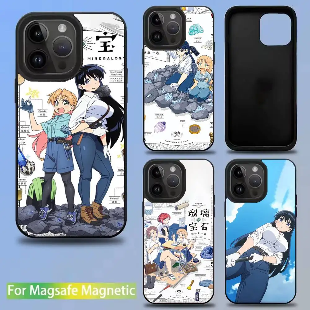 

Introduction to Mineralogy Phone Case For iPhone 16,15,14,13,12,11,Pro,Max,Plus,Mini,SE New Magsafe Magnetic Wireless Charging