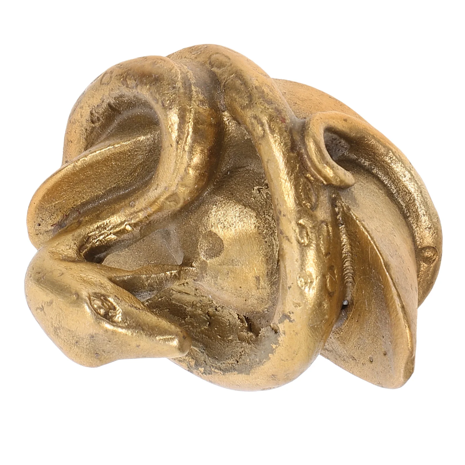 

Brass Snake Ornaments Tabletop Home Office Accessories Figurine Figurines Room Decor