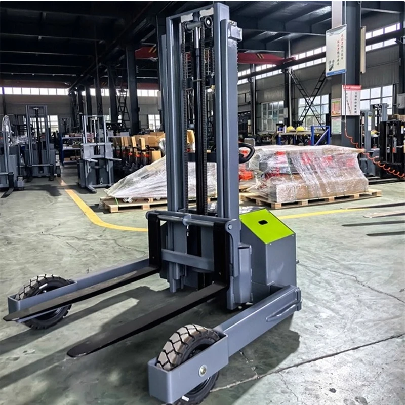 

FOB Electric Hydraulic Stacker Outdoor Off-road Station Ride-on Lift Truck Loading and Unloading Truck Load Forklift