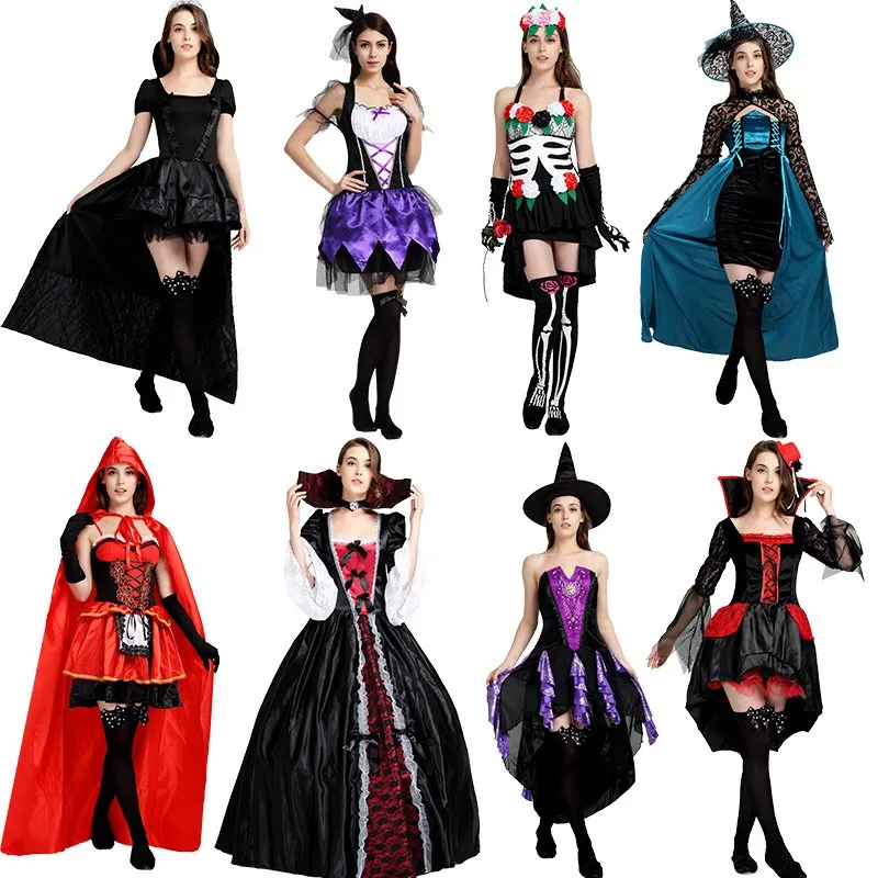 

Halloween Costumes for Kids And Girls Elegant Gothic Outfit Perfect for Parties And Role-playing Games