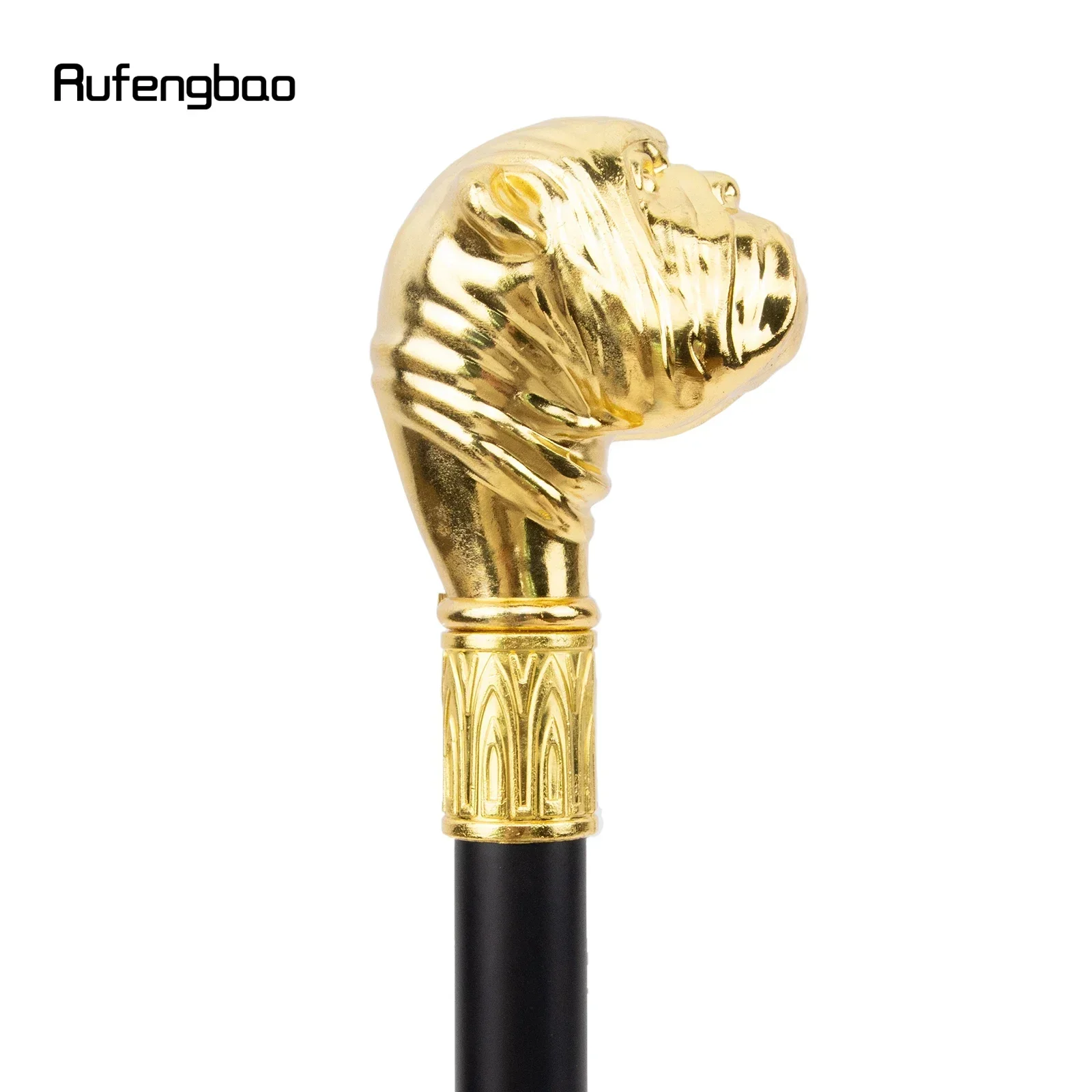 الذهبي الكلب جرو نمط فاخر عصا للمشي حفلة موضة أنيقة عصا للمشي أداء المرحلة قصب 93 سنتيمتر #4