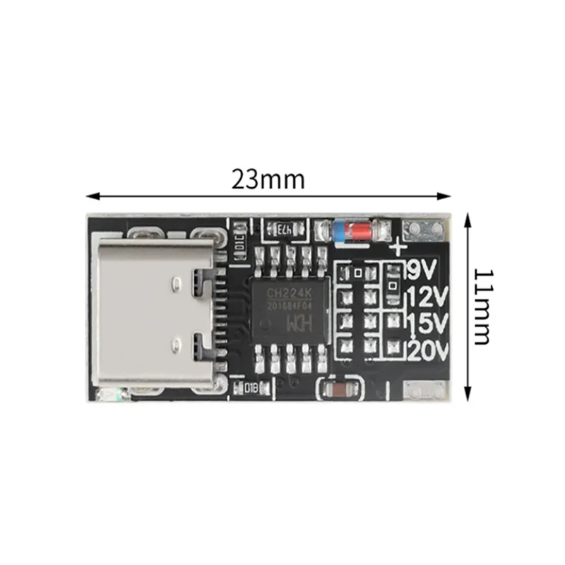 1PCS CTP9 Fast Charging Decoder Module - 9V12V15V20V PD/QC Fast Charging USB Boost Cable Type-C