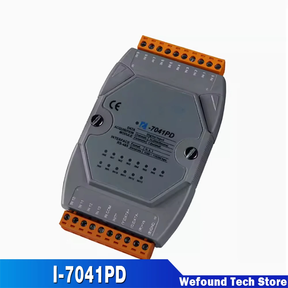 L-7041PD For ICPDAS 14-channel Isolated Digital Input Module with 16-bit Counters I-7041PD