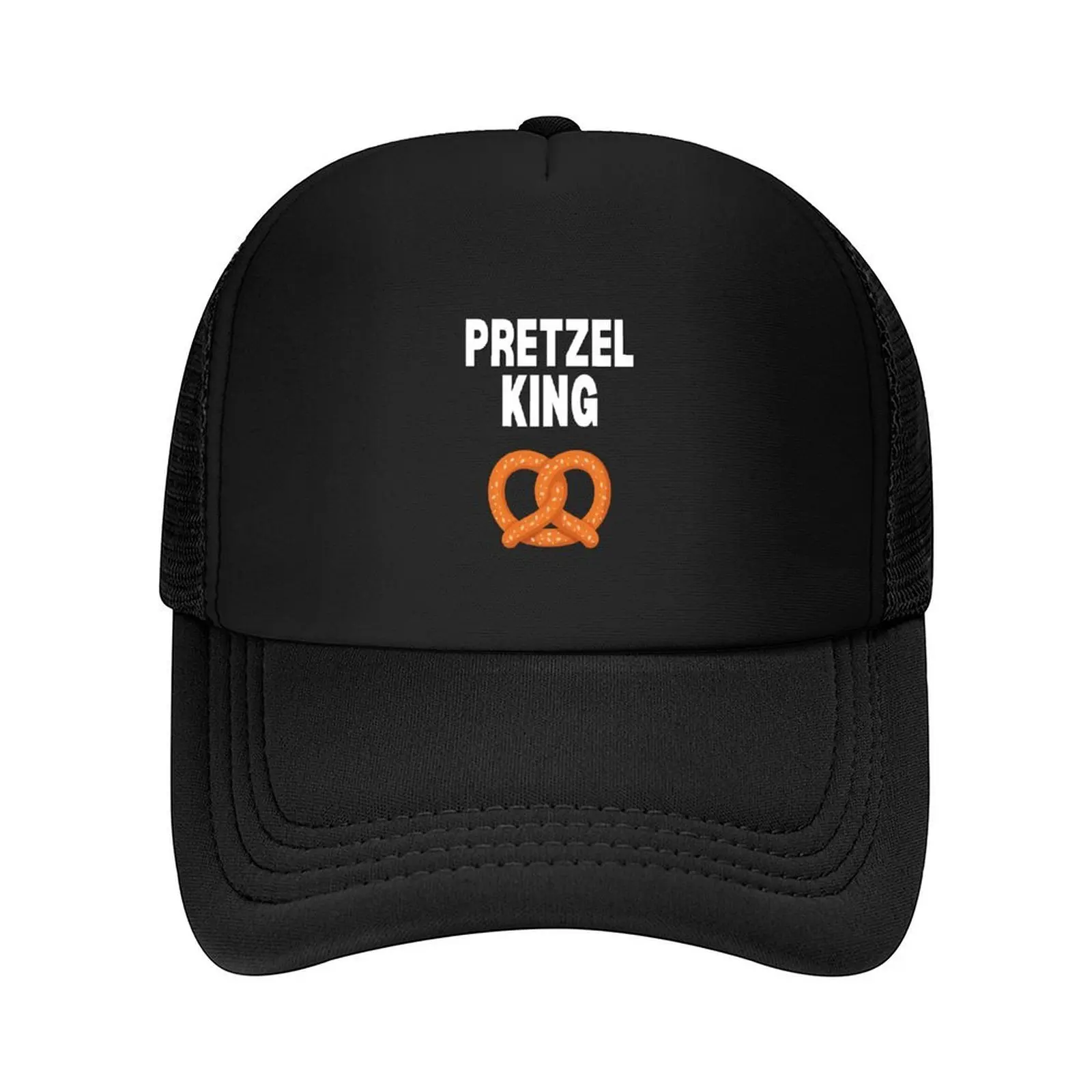 

Pretzel King - Funny Pretzel Shirt For Men Pretzel Gift Baseball Cap Golf Hat men Golf Wear Women's Beach Visor Men's
