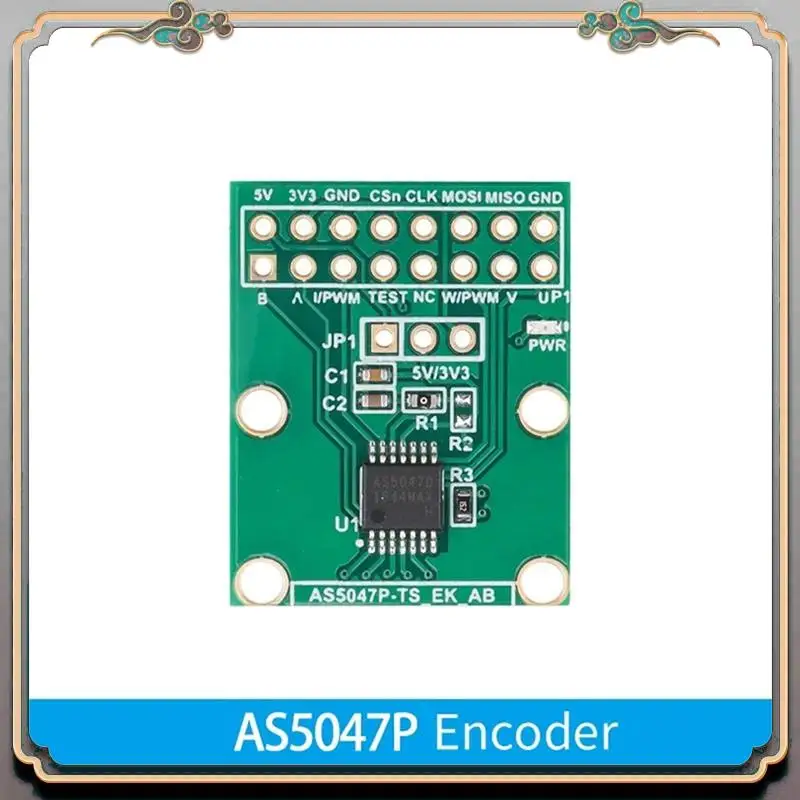 A46M-AS5047P Encoder Adapter Board Simplefoc Doggo Magnetic Encoder SPI ABI Pulse Width Modulation