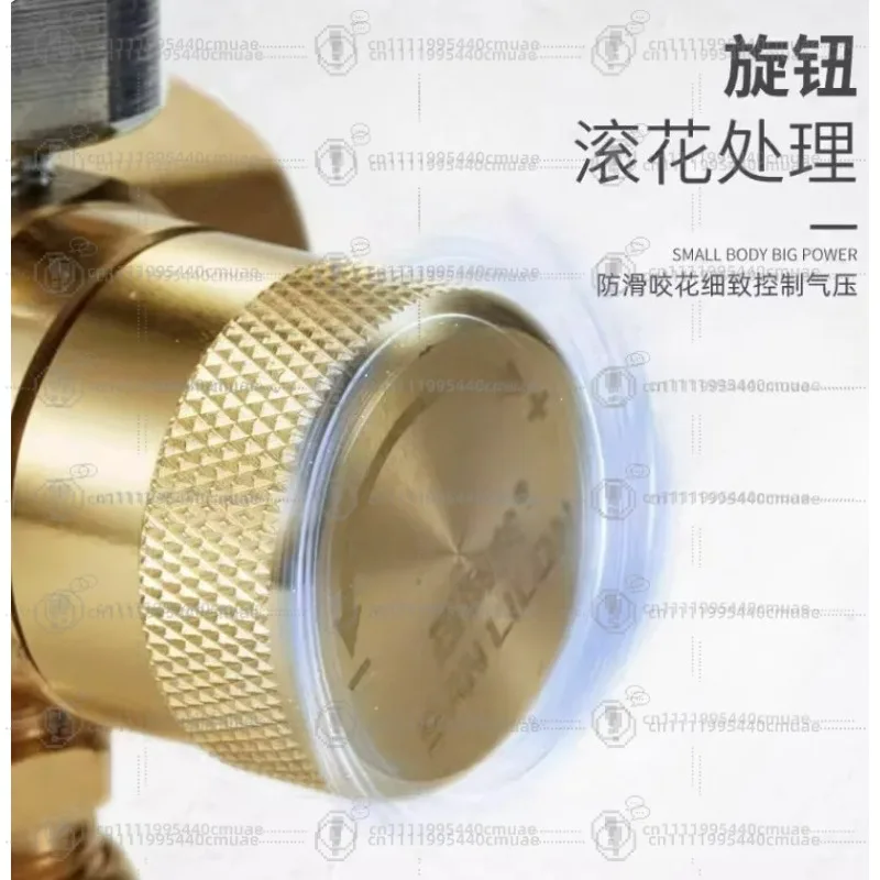 Oxygen meter connector Energy-saving pressure reducing valve Acetylene anti-drop pressure reducing pressure gauge accessories