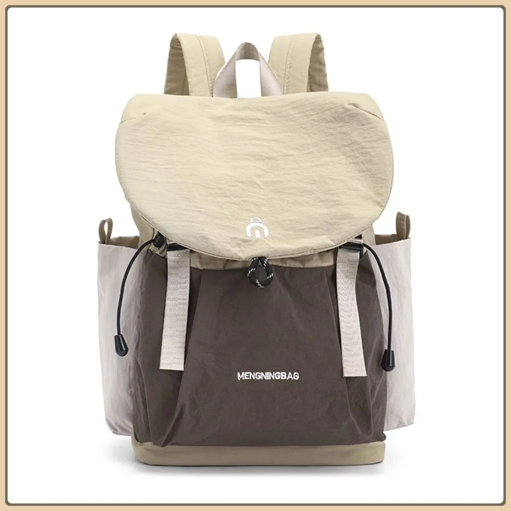 

New Arrival Casual Color Block Cycling Backpack Lightweight Outdoor Mountain Climbing Hiking Double Shoulder Bag for Women