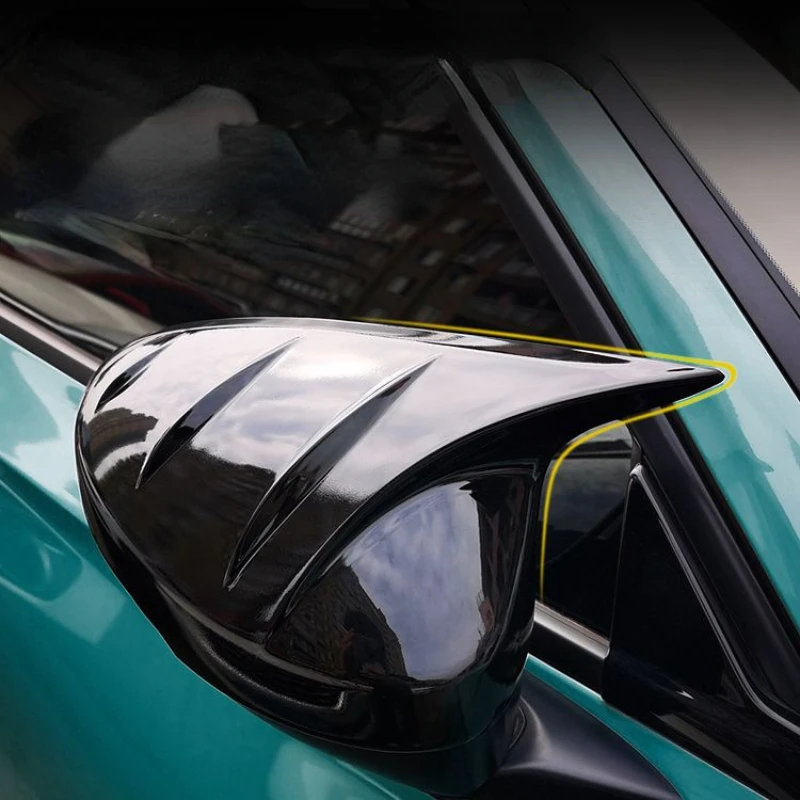 

ABS Carbon Fiber Car Rearview Mirror Cap Cover Trim Sticker Car Accessories For Honda Civic 2022-2024