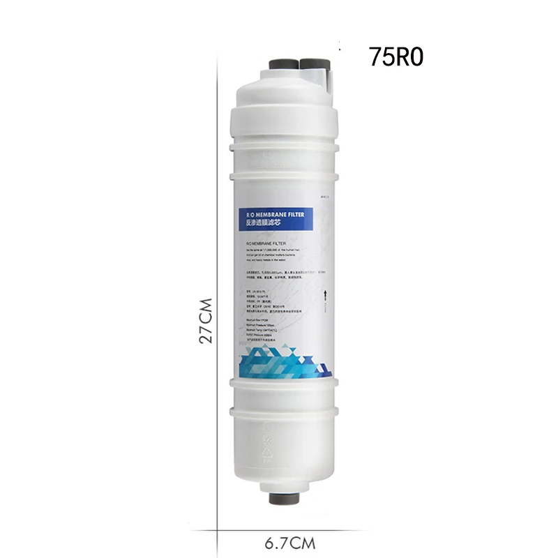 10Inch Quick connectPPF/UDF /CTO/ RO / UF / T33 Home Kitchen Reverse Osmosis RO Membrane Filter Water Purifier Drinking