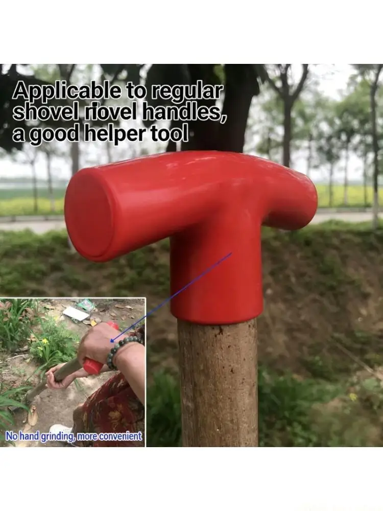 A2BE D-Shaped Grip Plastic Shovel Handle For Garden And Snow Shovel Nonslip Grip