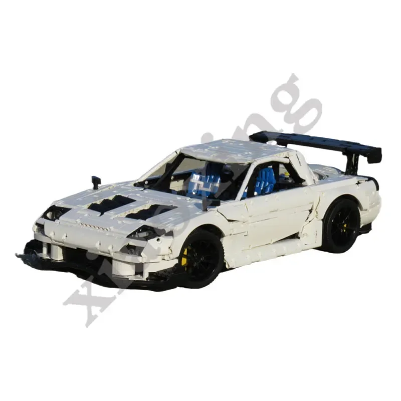 Новый MOC-46448 супер спортивный автомобиль RX7 FD, комплект статического издания, строительные блоки для взрослых, детский подарочный набор на день рождения, развивающие игрушки