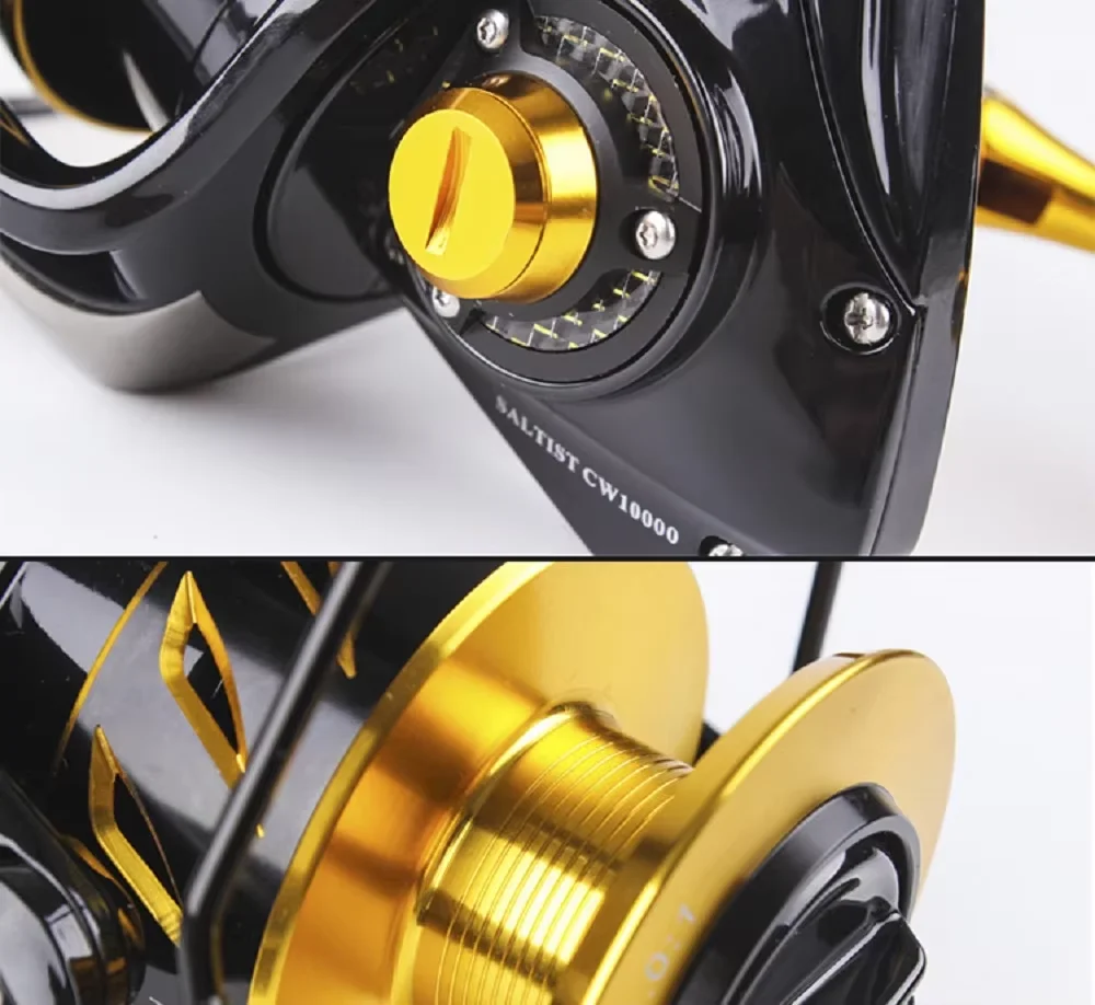 Lurekiller Angelrute, Salzwasser-Spinnrolle, Jigging-Angelrolle, Spinnrolle, 10BB Legierungsrolle, 35 kg Bremskraft, Made Fish Tackle – Detail 16