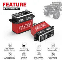 AGFRC A73CHLW V2 32KG HV Steel Gear IP67 Waterproof Programmable Coreless Digital Servo For 1/10 RC Car DIY Assembly Upgrading