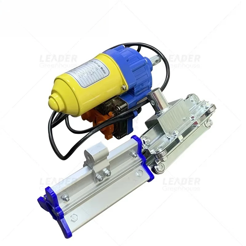 Agriculture Tunnel Greenhouse DC24V AC220V 100w Electric Winch Film Roll up Motor with Limit Switch Control Box for Ventilation