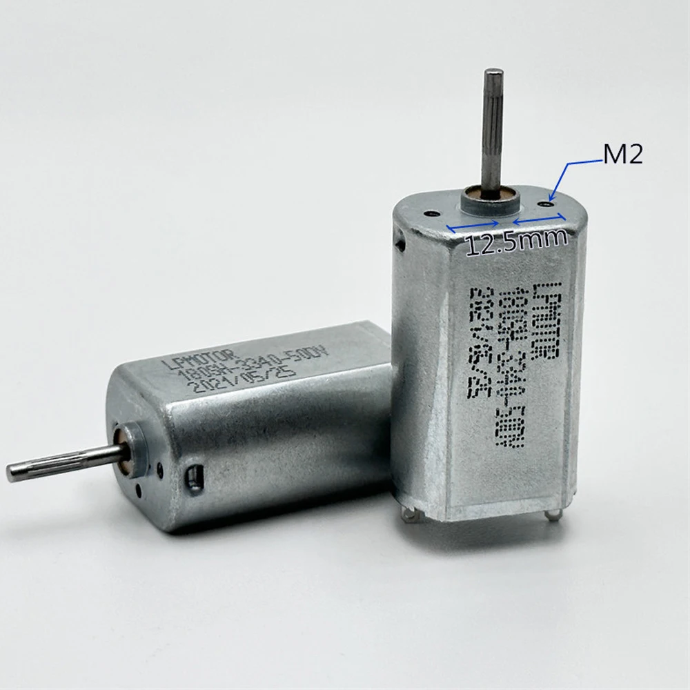 FF-180SH-3340 DC 3-5V 3.7V 15000RPM Mini 180 Motor High Speed Strong Magnetic Knurled Shaft Large Torque DIY Toy Car Boat Shaver