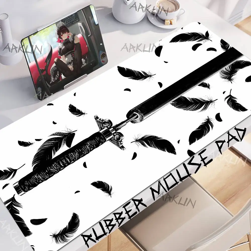 

Fashion Popular Cool Luxury Katana Mousepad Large Gaming Mouse Pad XXL 900X400 Gamer Computer Table Mat