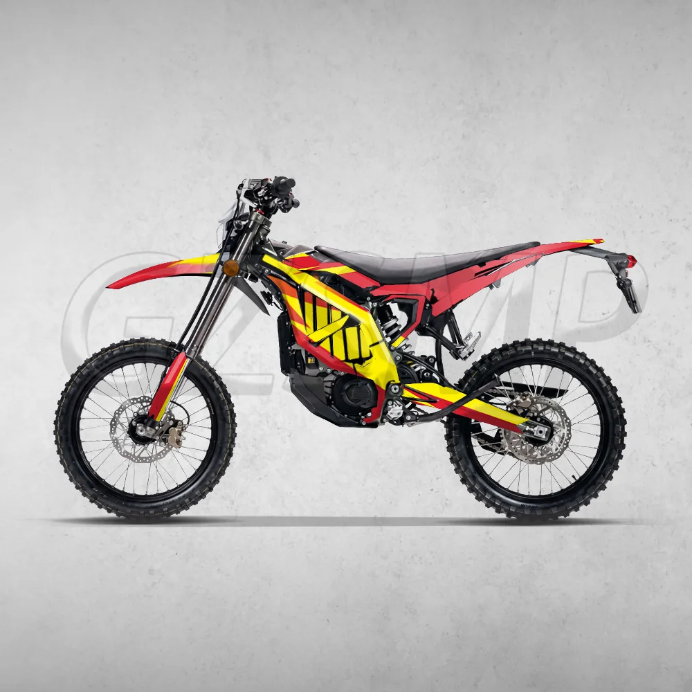 Motocross Graphic Background Decals Fit for Sur-Ron Surron Ultra Bee Motorcycle Protection Graphics Decal Customize Sticker Kit