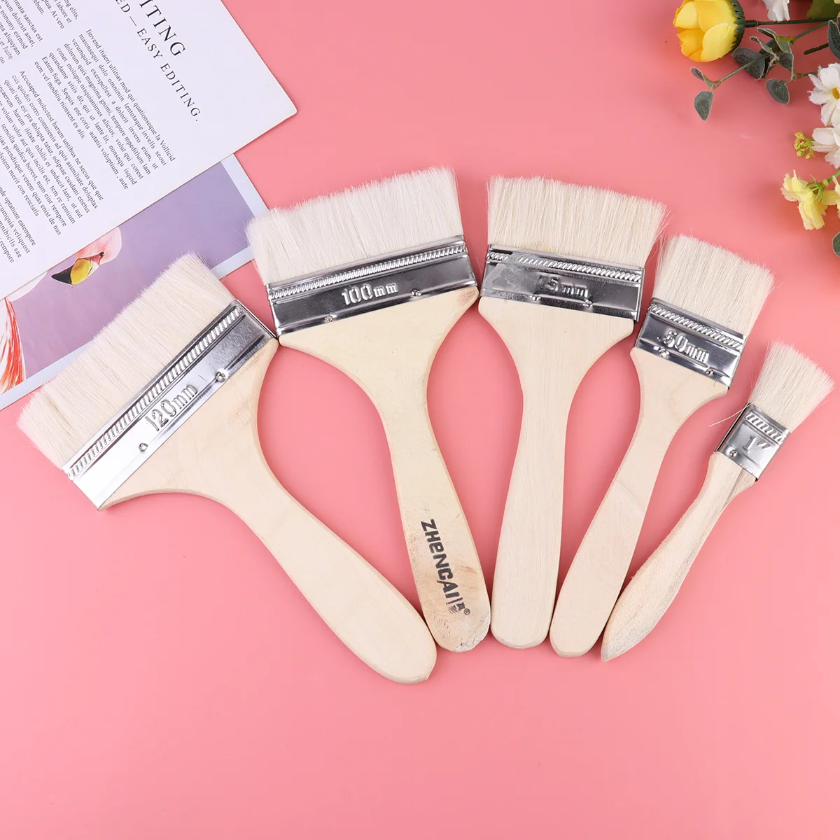 

5pcs Portable Painting Multifunctional Baking Chip for Paint Touchups Painters Baking touchup