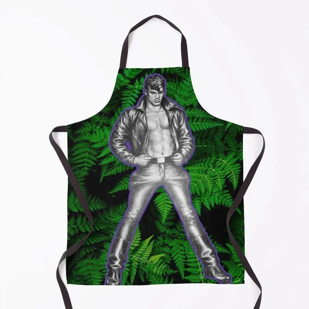 

Tom of Finland of the Ferns Physique Pictorial Apron Kitchen Apras Man Women Kitchen household woman Apron
