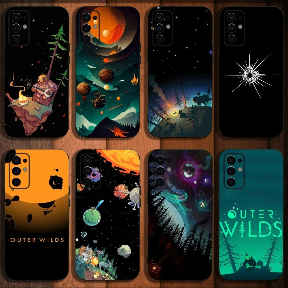 Game O-Outer Wilds Phone Case For Samsung S24,S21,S22,S23,S30,Ultra,S20,Plus,Fe,Lite,Note,10,9,5G Black Soft Cover