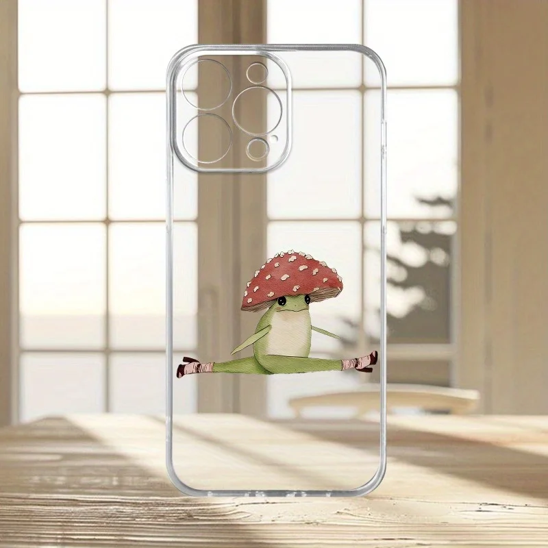 

Frog leg design phone case for iPhone 17 16 15 14 13 12 11 Pro/ Max/Plus shock-proof rear cover anti-fingerprint