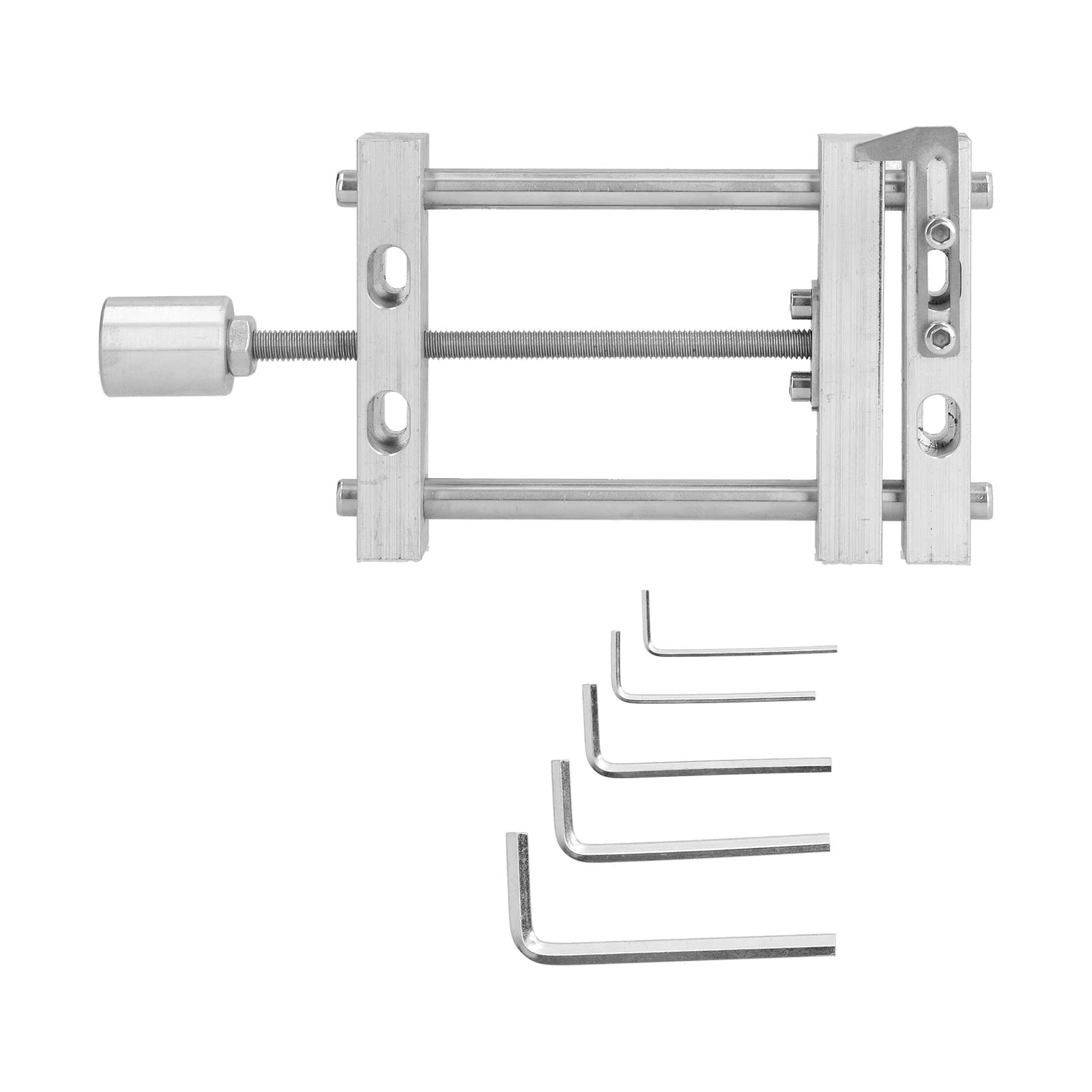 

Flat Vise Mini Clamp Metal Table Drill Press Vice Tool with Hex Wrench for Woodworking Table Drill Press Vice