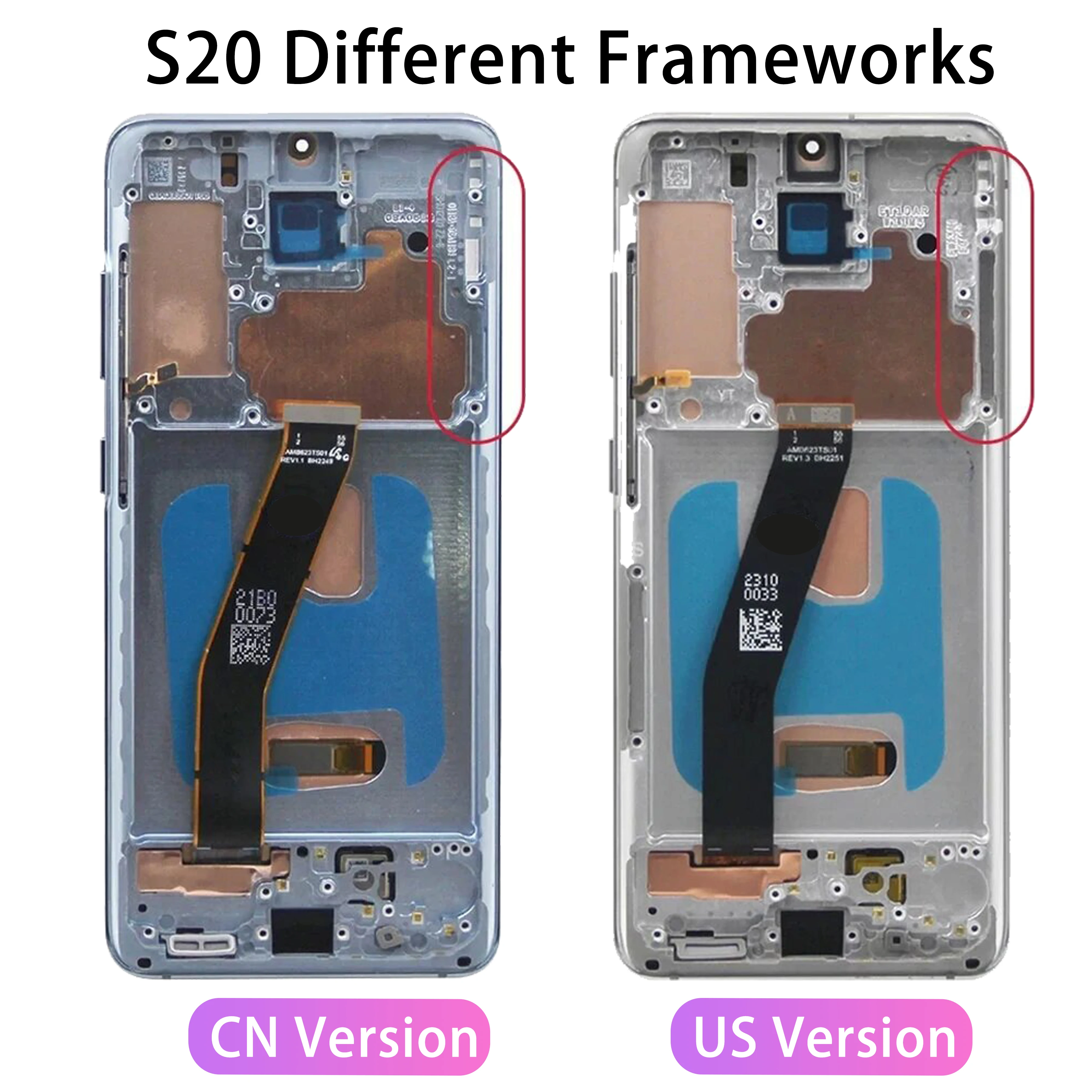 New OLED LCD For Samsung Galaxy S20 Display G980 G980F/DS G981V Touch Screen Digitizer Assembly For S20 5G LCD With Frame